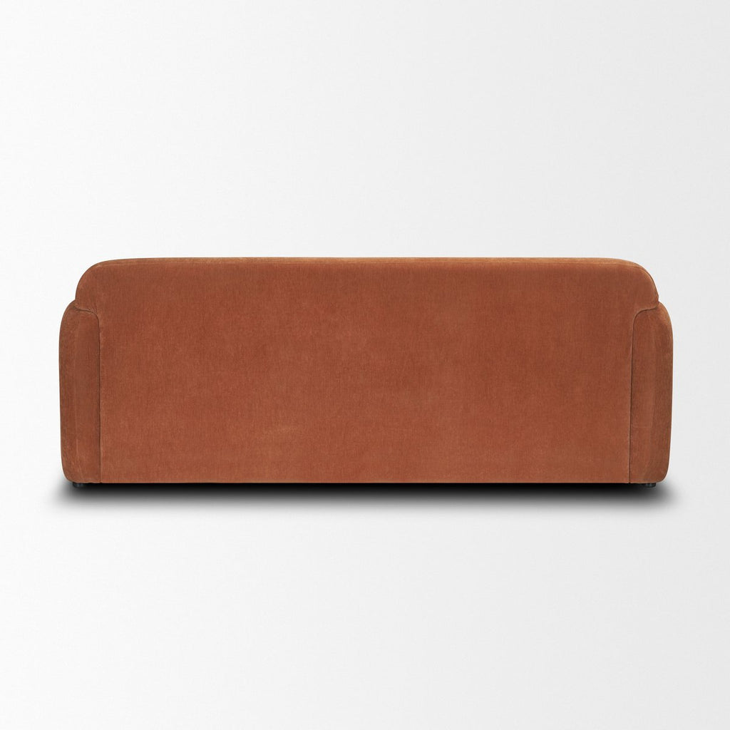 Textured Fabric Three Seater Sofa