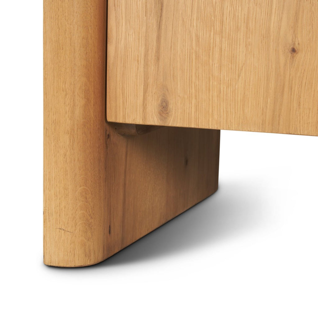 Four Doors Wooden Media Console