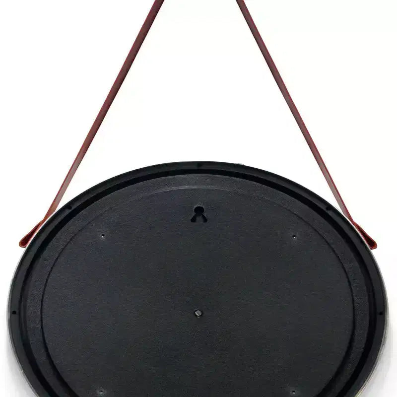 18" Decorative Wall Mirror Silver - Infinity Instruments: Modern Style, Round Shape, No Assembly, Wall Mount, Plastic Frame