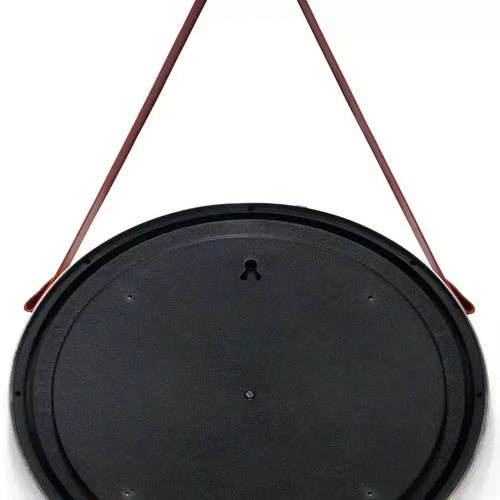 18" Decorative Wall Mirror Silver - Infinity Instruments: Modern Style, Round Shape, No Assembly, Wall Mount, Plastic Frame