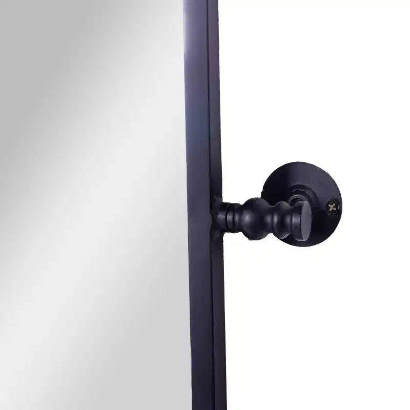 Metal Wall Mirror - Large Accent Vanity Mirror for Bathroom