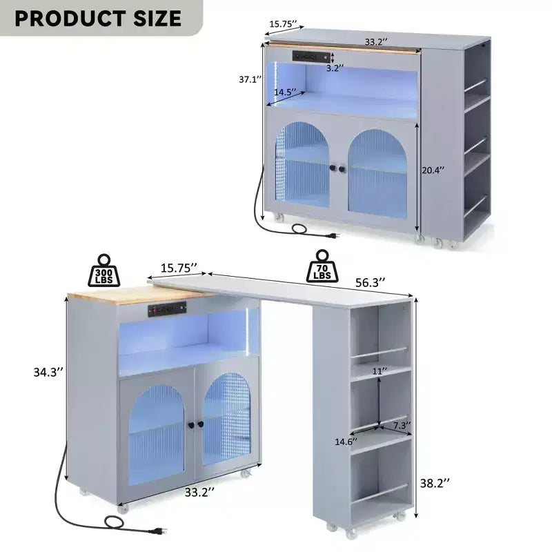 Modern Kitchen with Table and