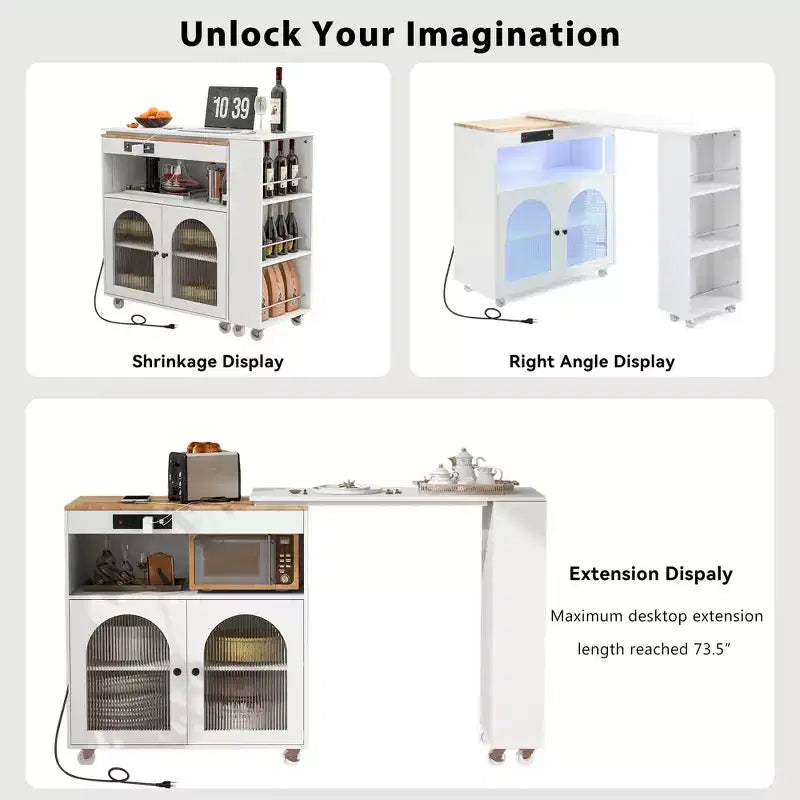 Modern Kitchen with Table and
