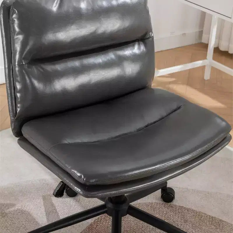 Adjustable Swivel Chair, Wide Office Chair Vanity Chair