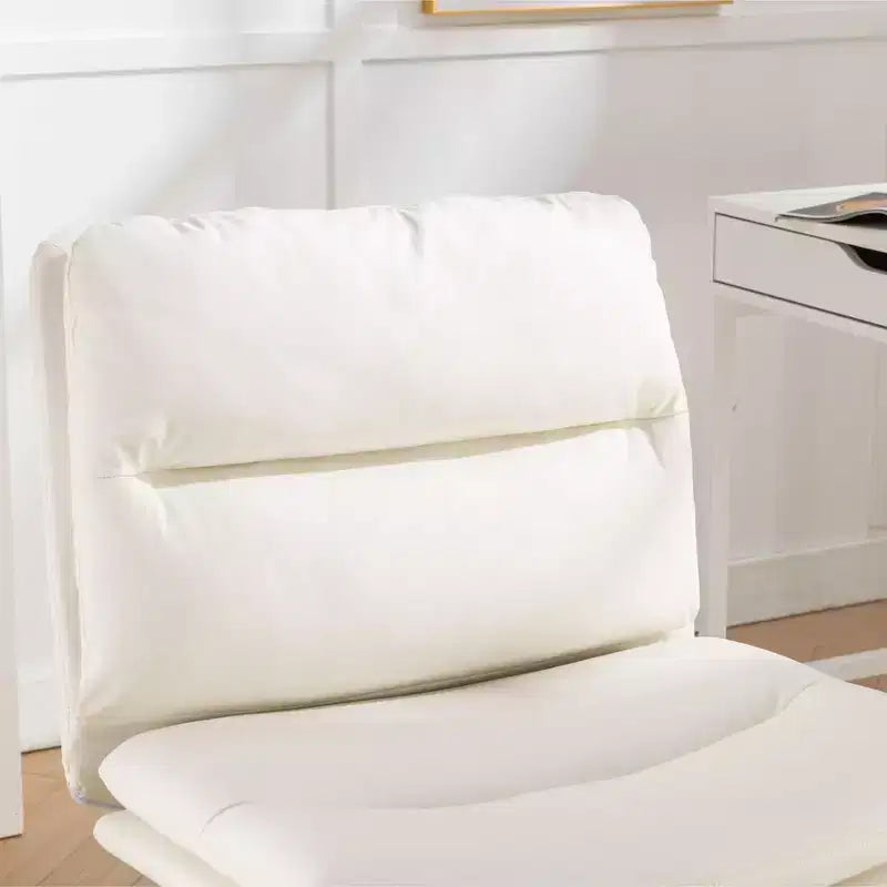 Adjustable Swivel Chair, Wide Office Chair Vanity Chair