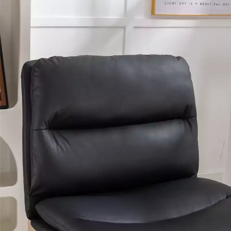 Adjustable Swivel Chair, Wide Office Chair Vanity Chair