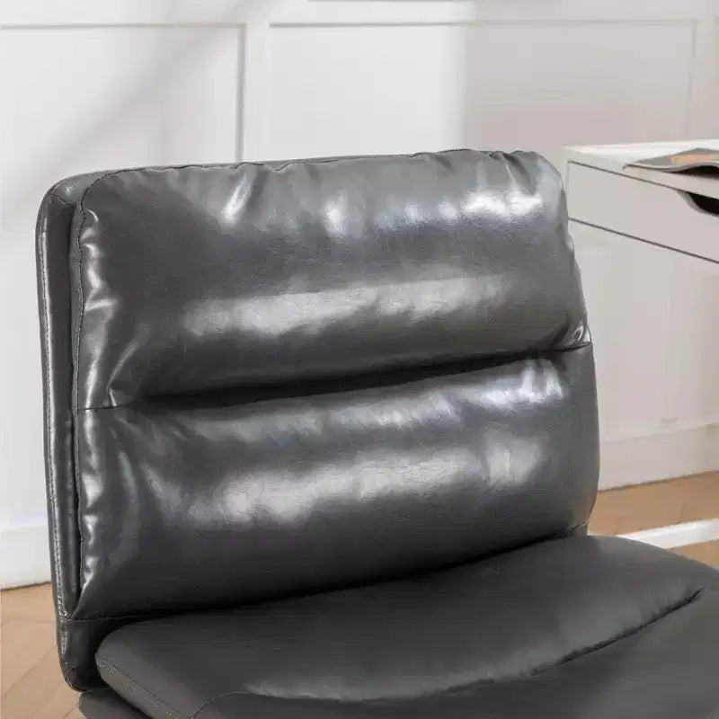 Adjustable Swivel Chair, Wide Office Chair Vanity Chair