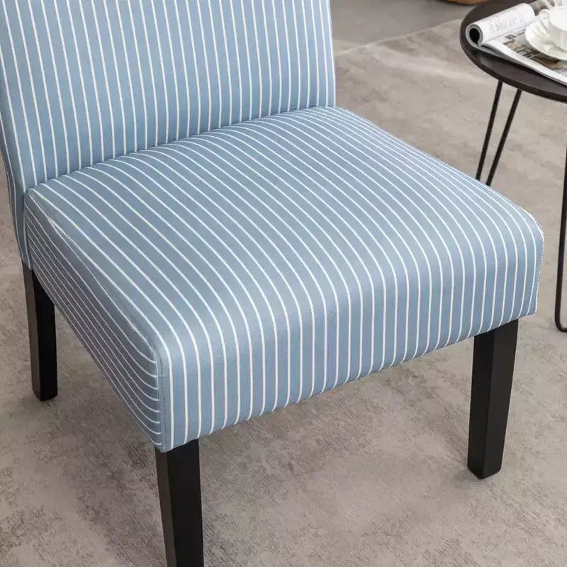 Upholstered Accent Chair, Blue