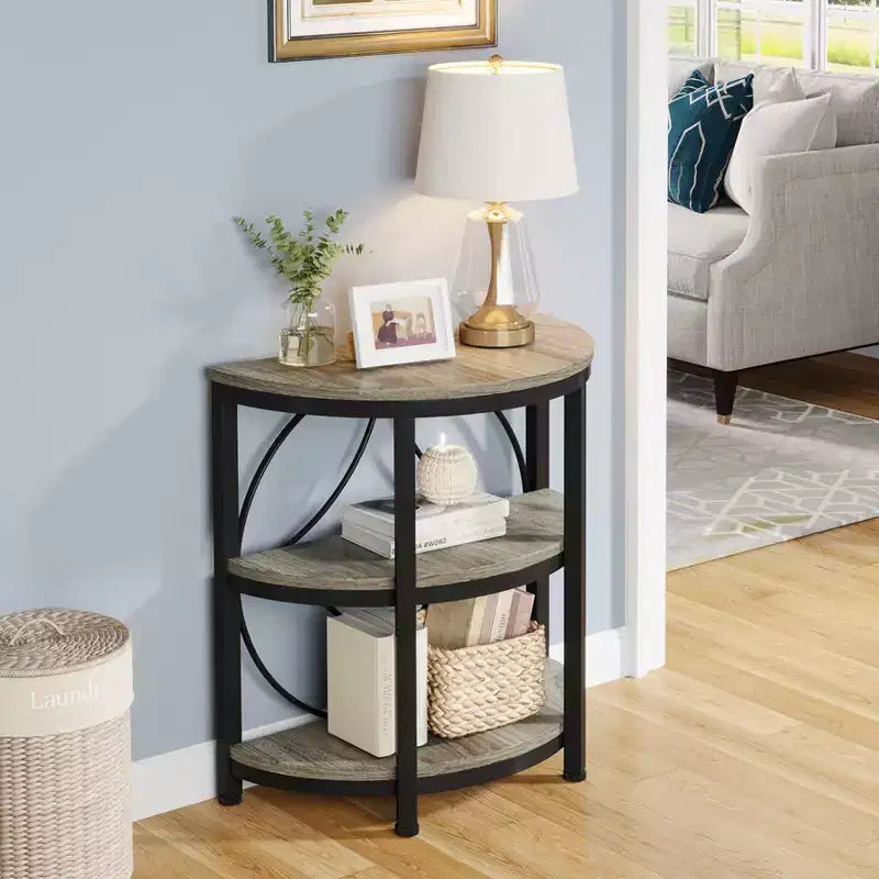 3 Side Table, Gray