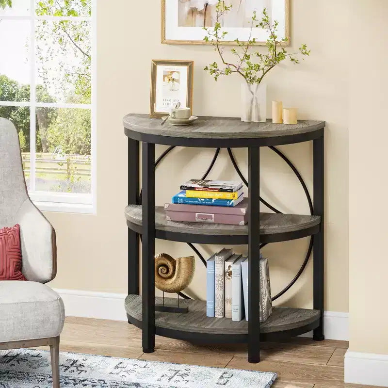 3 Side Table, Gray
