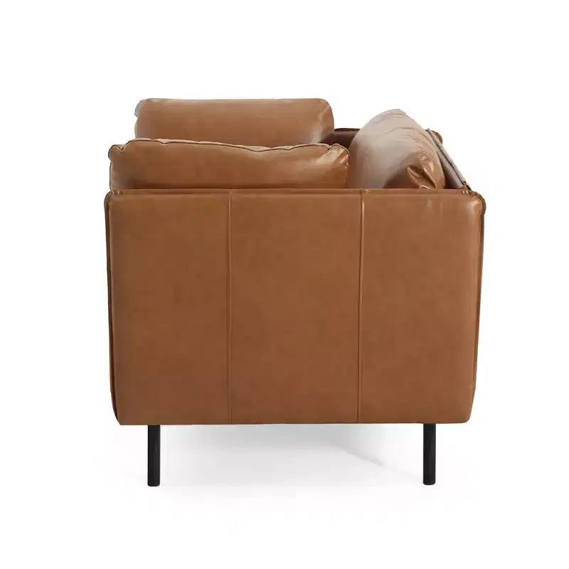 39 Modern Accent Chair, Upholstered Reading Armchair, Single Sofa Chair With Pillow, Chair for Living Room Bedroom