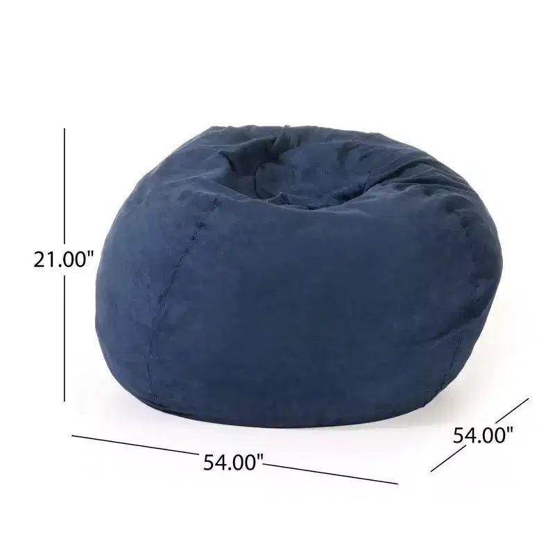 Bean Bag Chair with Removable Washable Cover, Adults Lounger for Living Room Bedroom