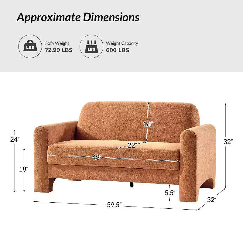 Modern Loveseat