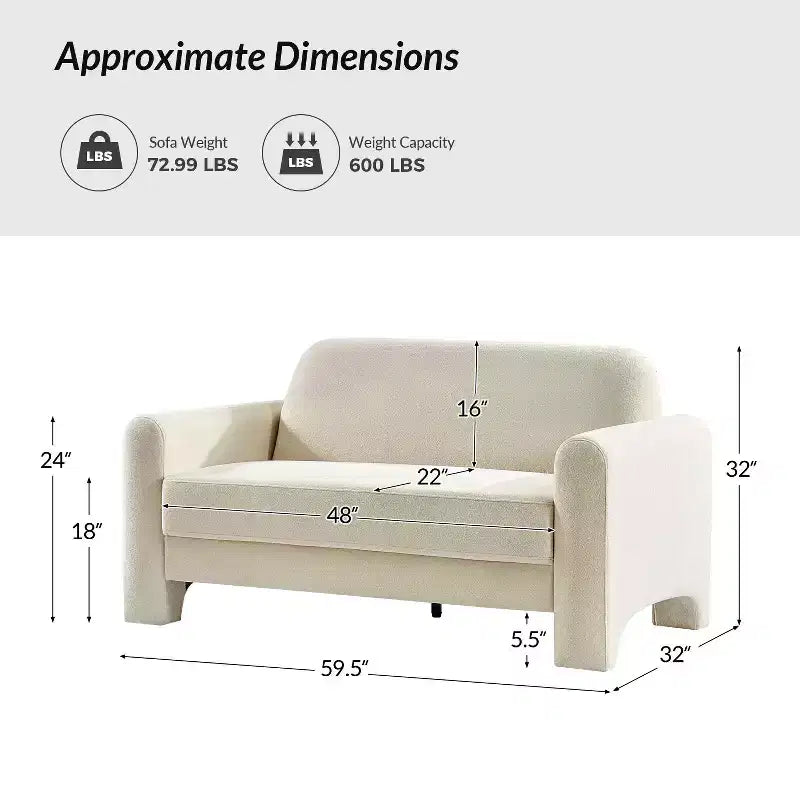 Modern Loveseat