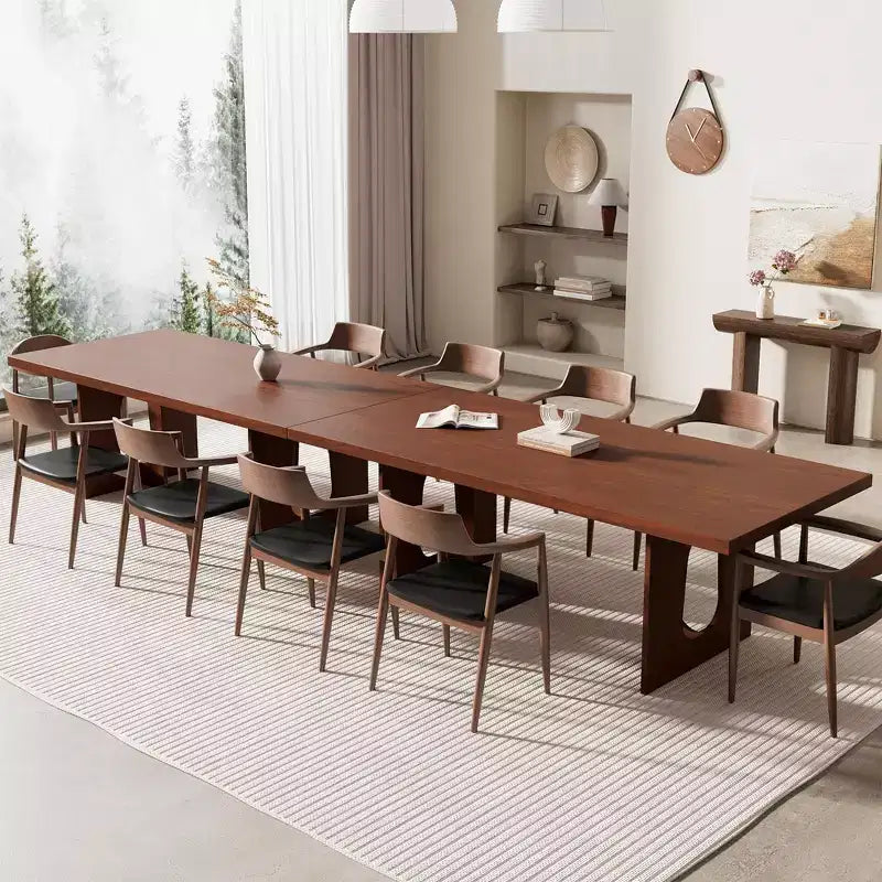 71 Inch Dining Table, Kitchen Table for 6-10 People, Rectangular Table for Kitchen, Room, Home