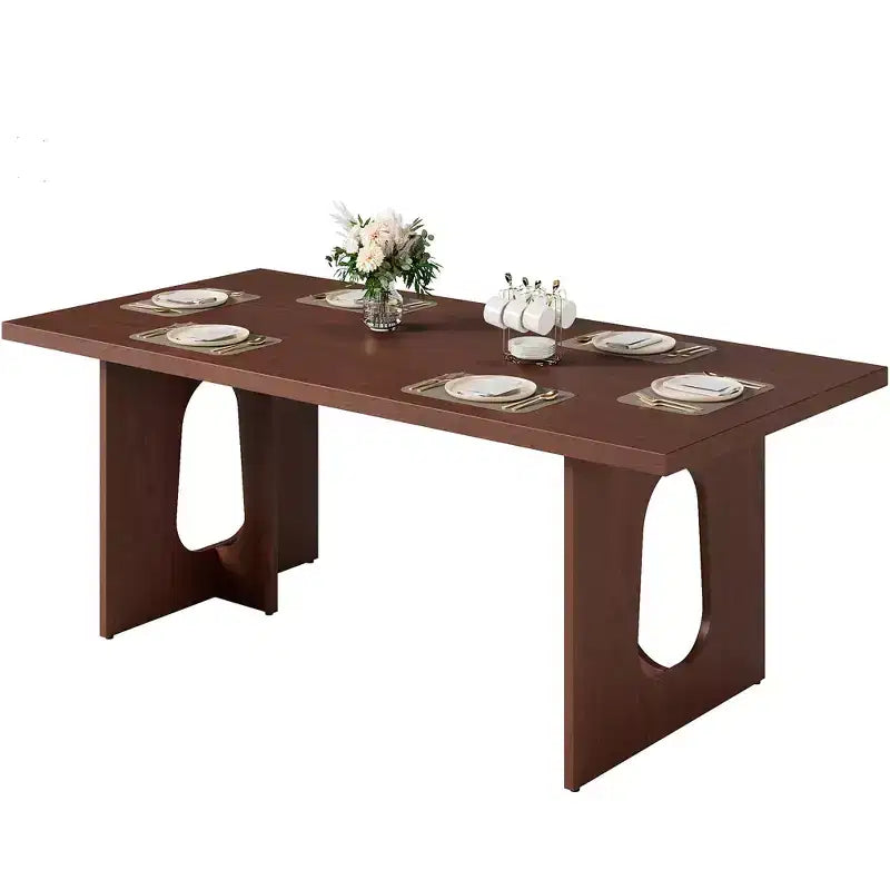 Table à manger de 180 cm, table de cuisine pour 6-10 personnes, table rectangulaire pour cuisine, salle à manger, maison