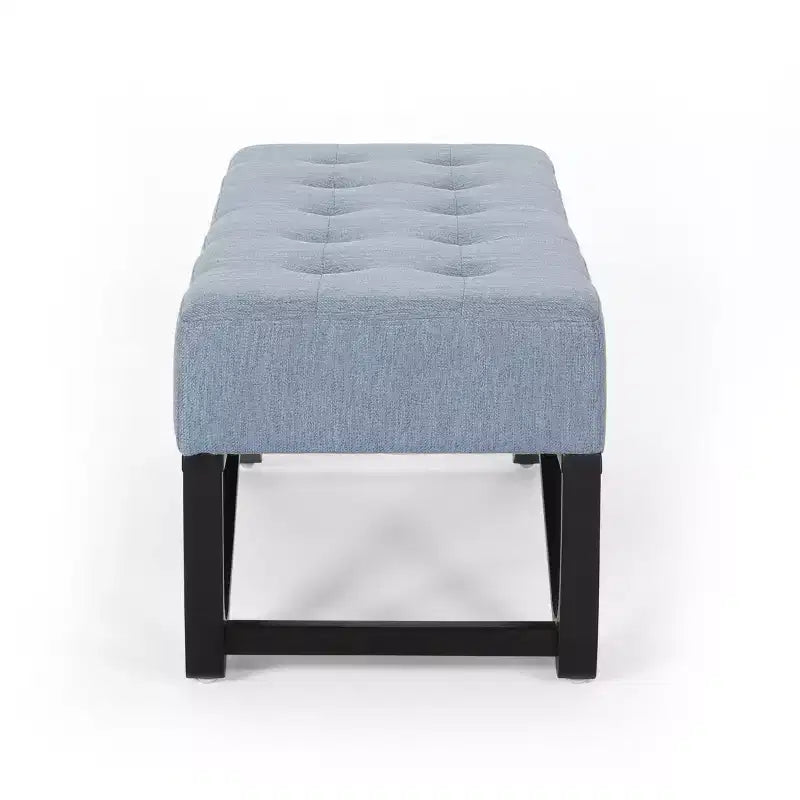 47 Modern Ottoman Bench with Upholstered Entryway Bench with Bench for Living Room, Bedroom