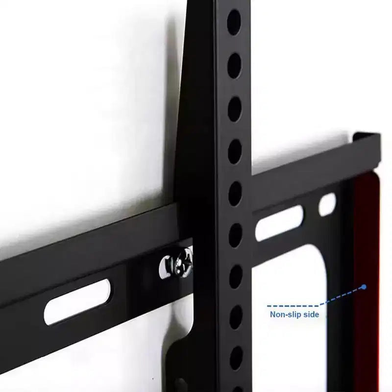 Rolling Cart Stand for 32-65 Inch Screens, Mobile Adjustable Stand with Wheels, Home Office, Black