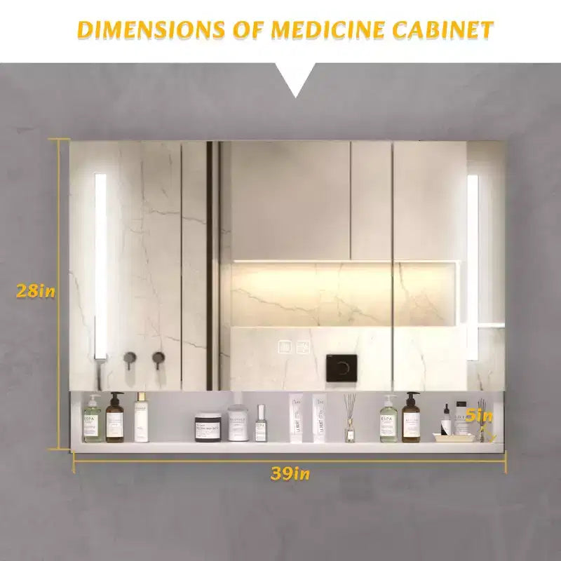 Bathroom Cabinet with Mirror