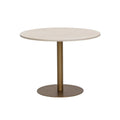 Marble Top Round Bistro Table