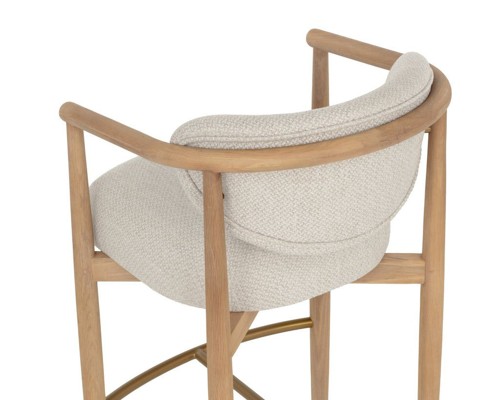 Fabric Barstool