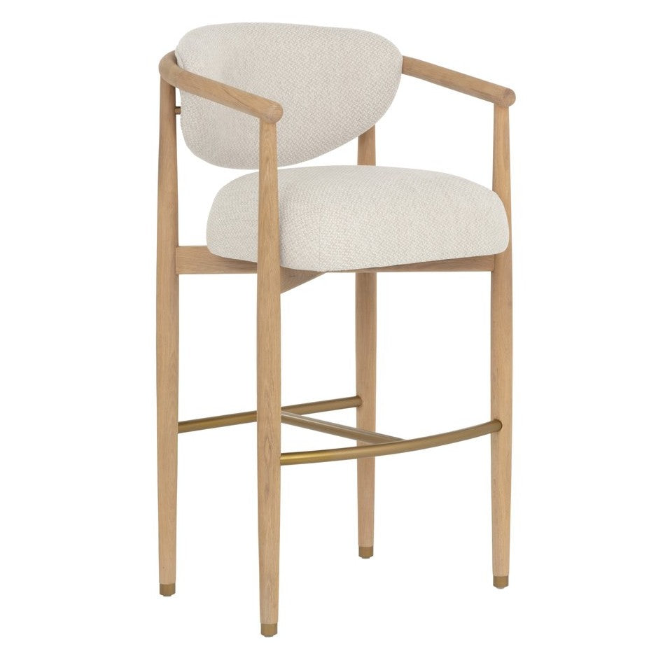 Fabric Barstool
