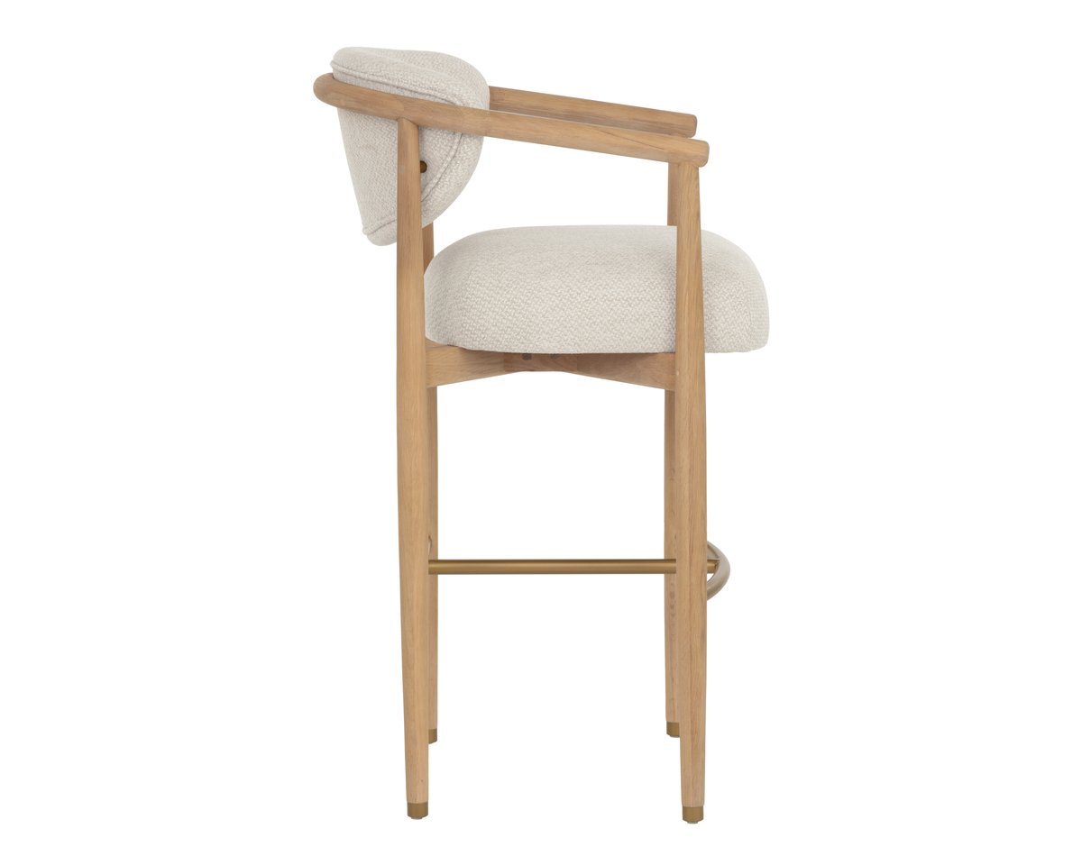 Fabric Barstool