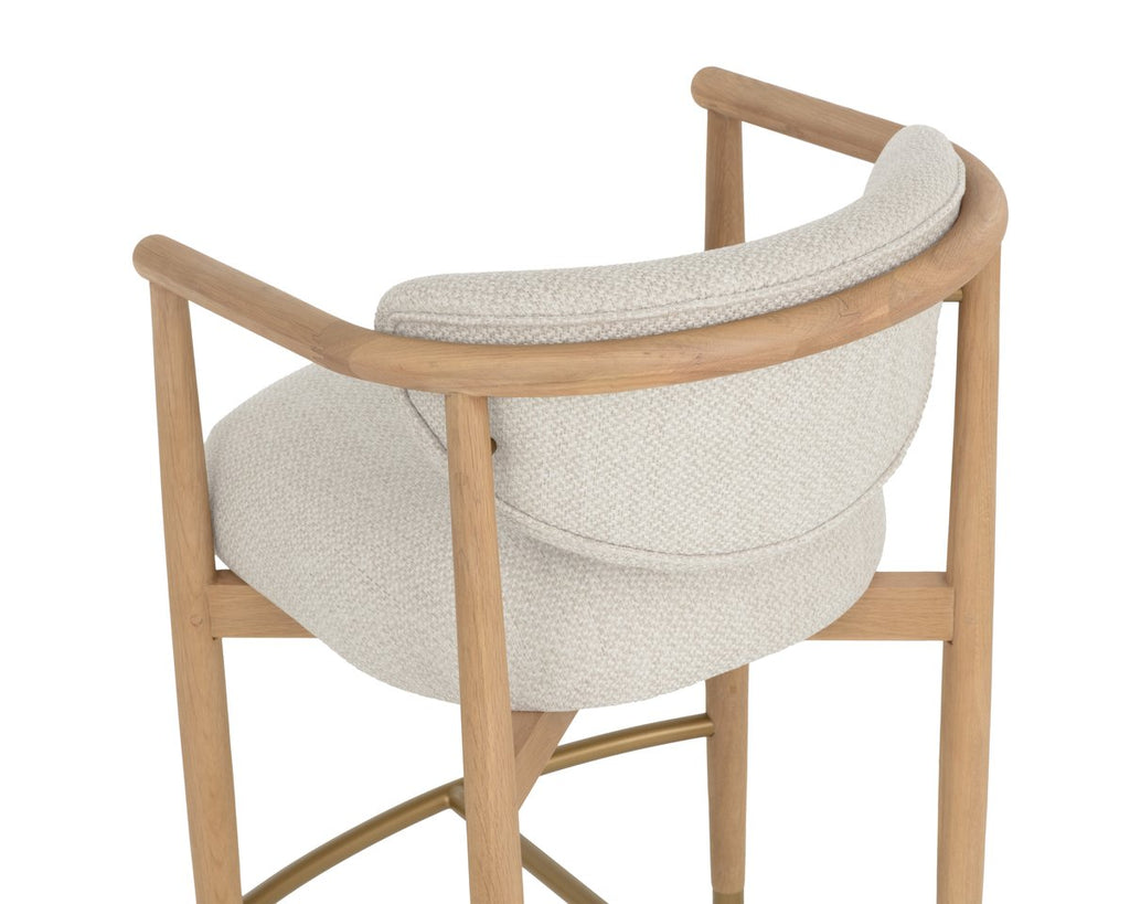 Fabric Counter Stool