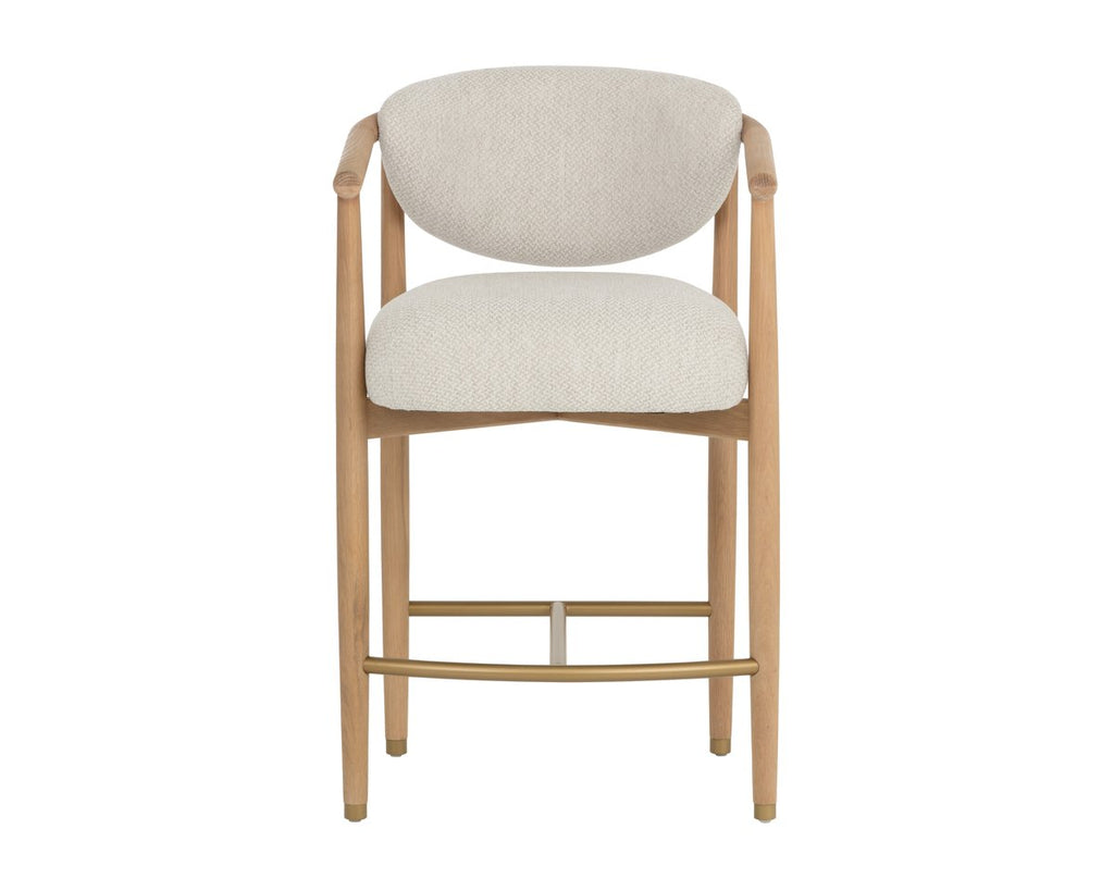 Fabric Counter Stool