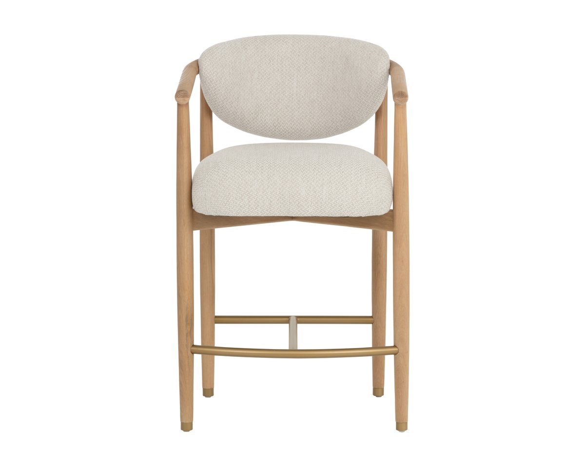 Fabric Counter Stool