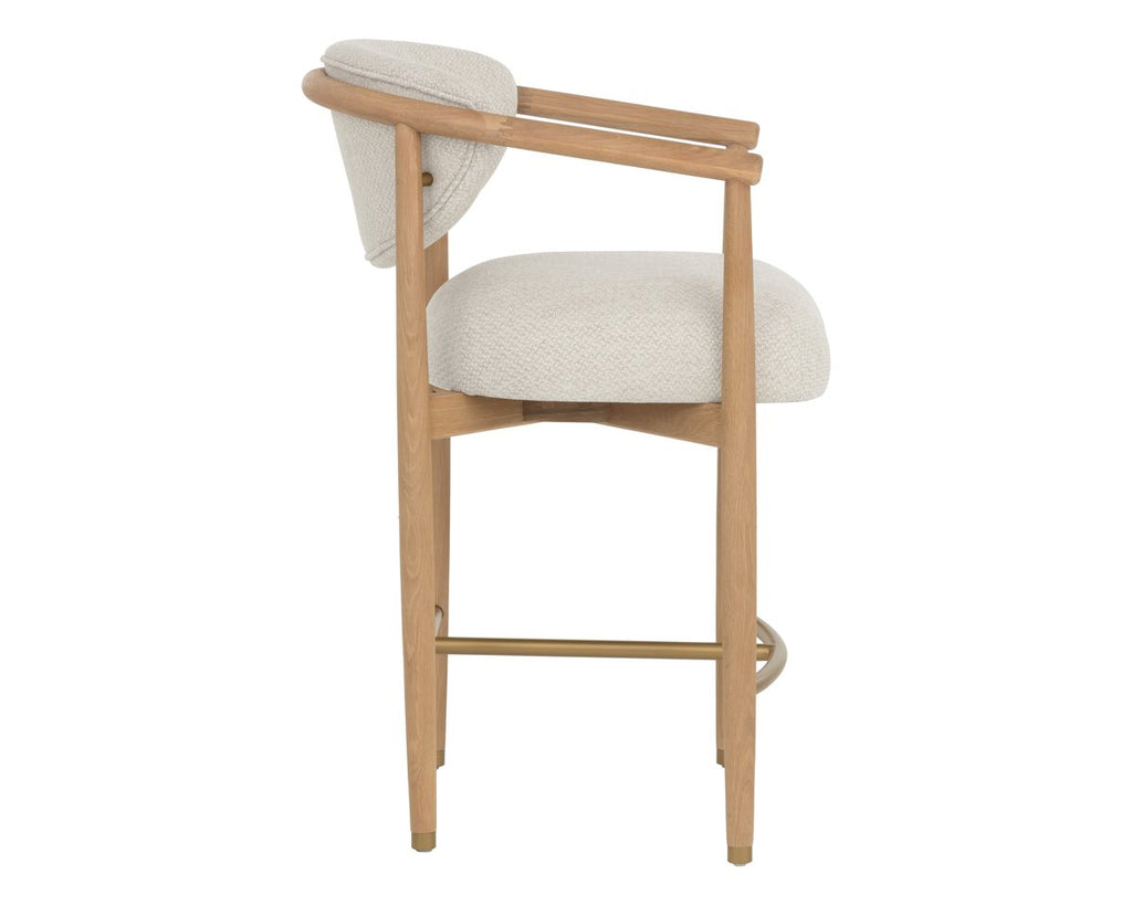 Fabric Counter Stool