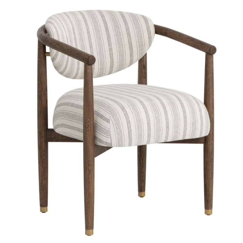 Fabric Dining Armchair