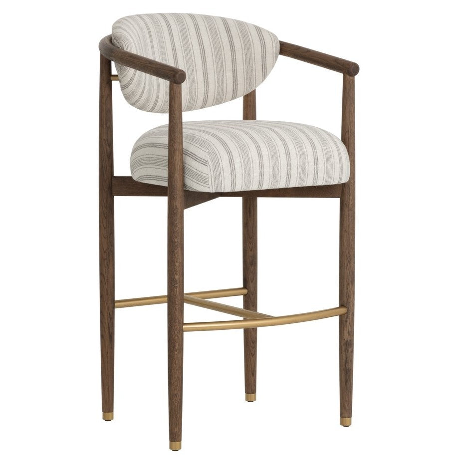 Fabric Barstool