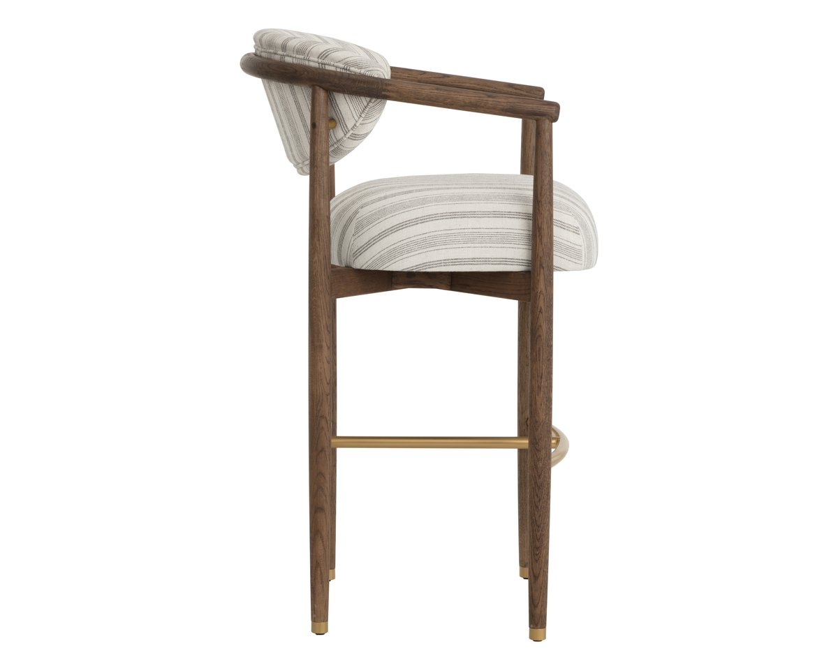 Fabric Barstool