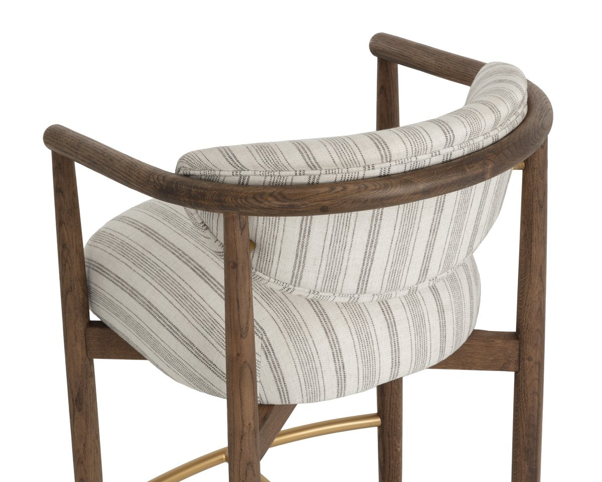 Fabric Barstool