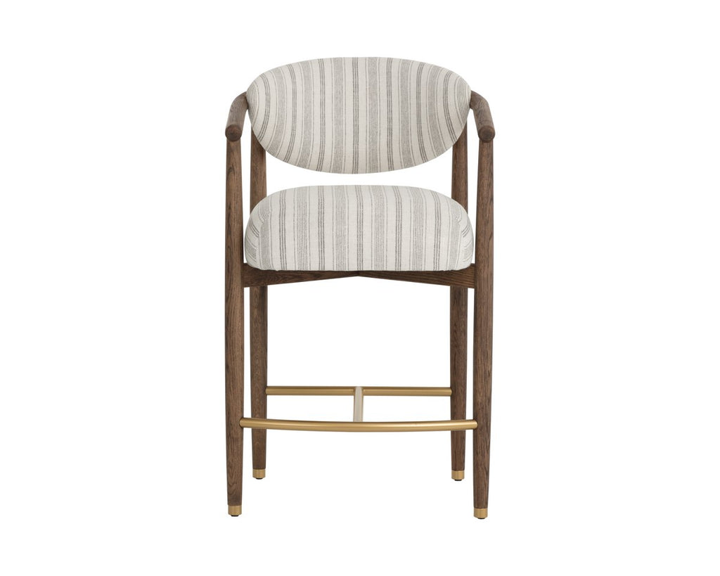 Fabric Counter Stool