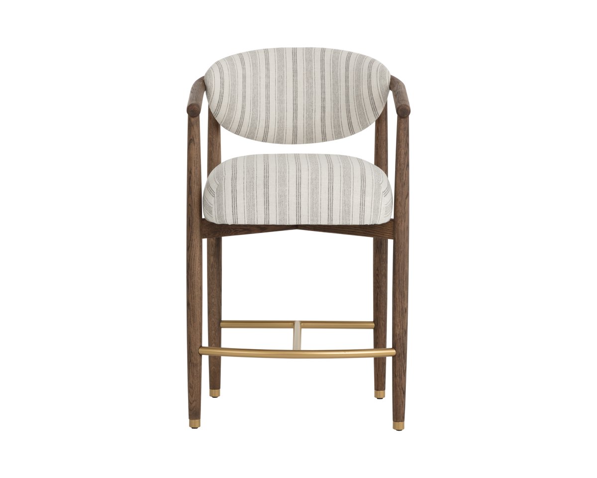 Fabric Counter Stool