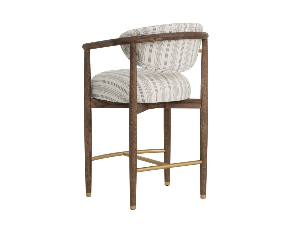 Fabric Counter Stool