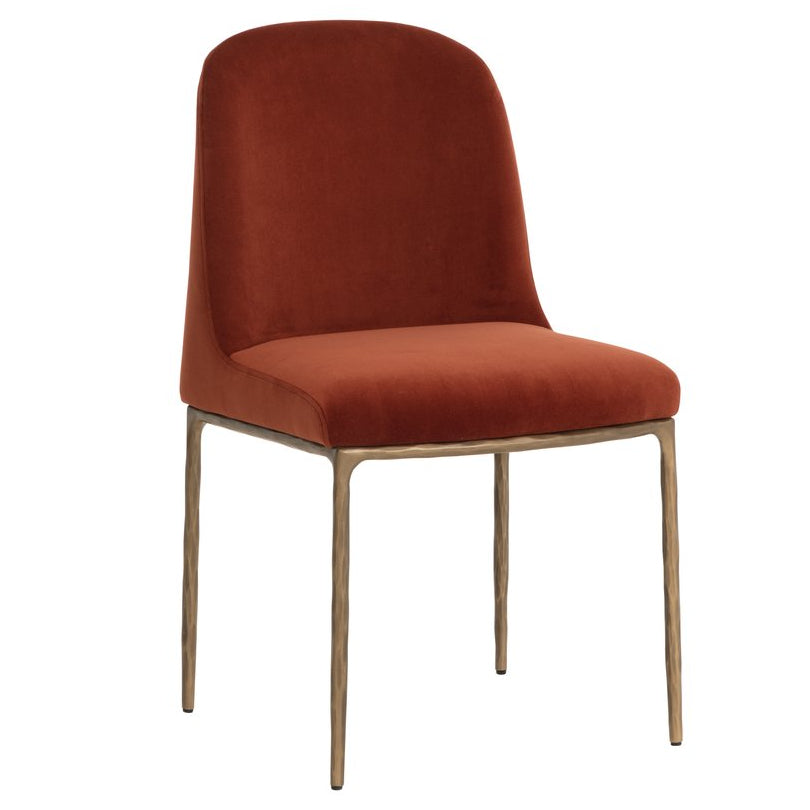 Fabric Armless Dining Chair