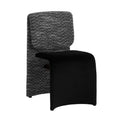 Fabric Armlsss Dining Chair