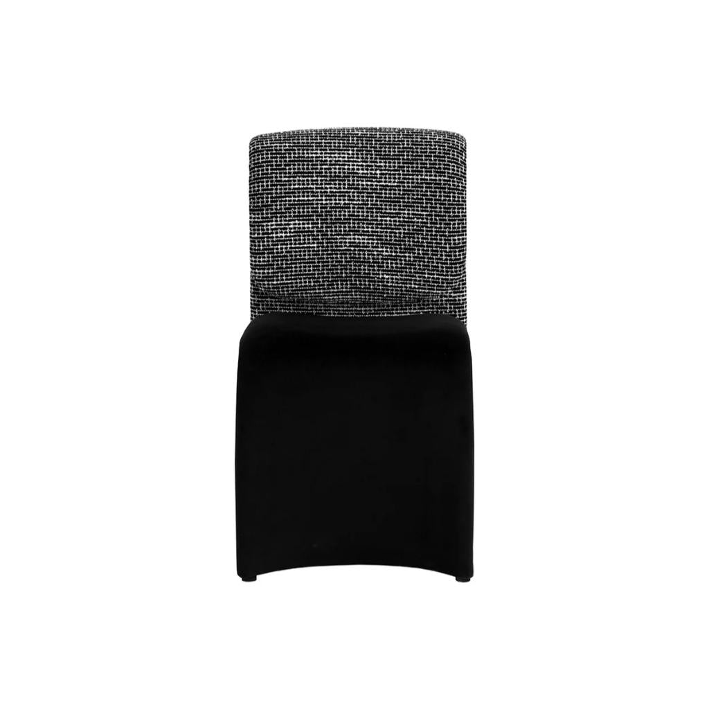 Fabric Armlsss Dining Chair