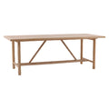 Natural Wooden Rectangular Dining Table