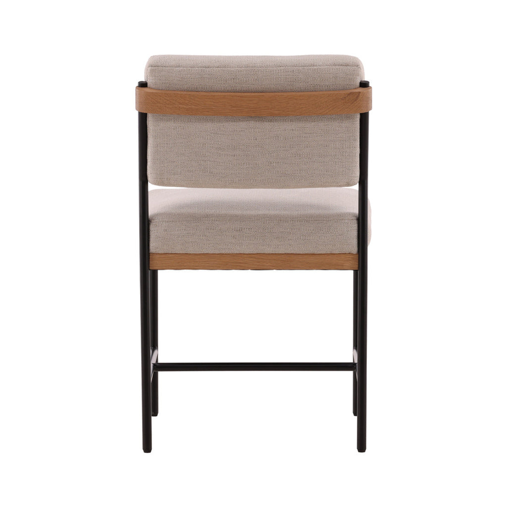 Cream Performance Fabric Side Chair