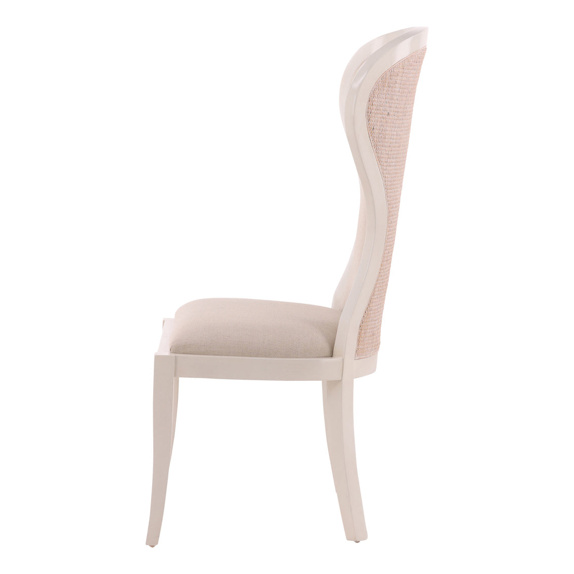 Cream Performance Fabric Side Chair