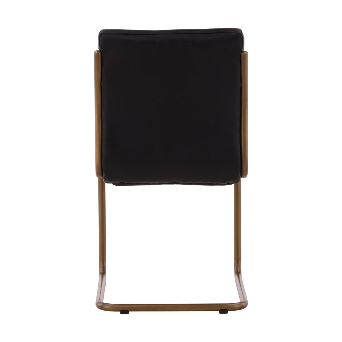 Black Leather Dining Chair