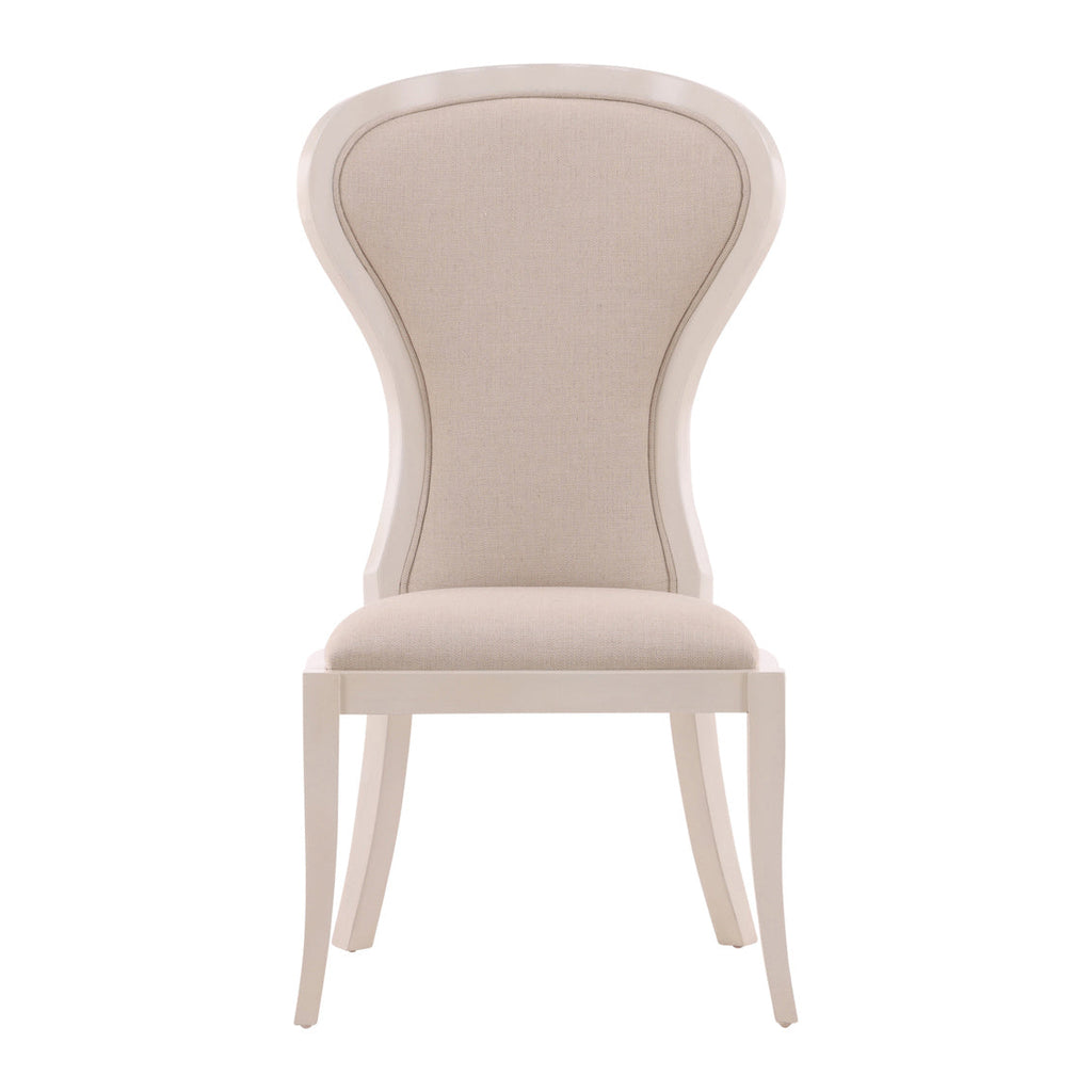 Cream Performance Fabric Side Chair