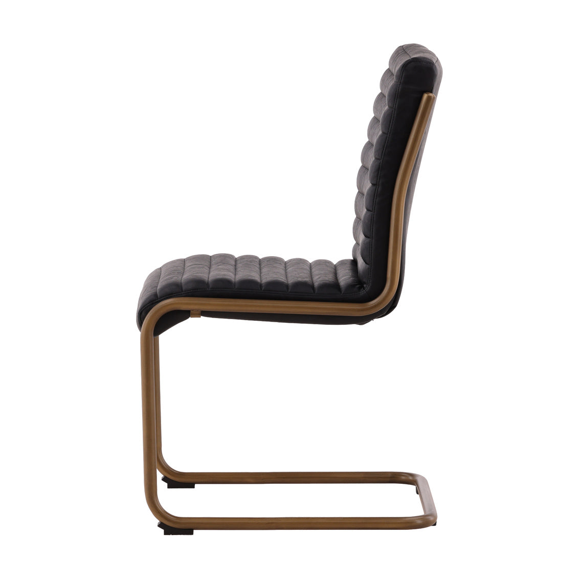 Black Leather Dining Chair