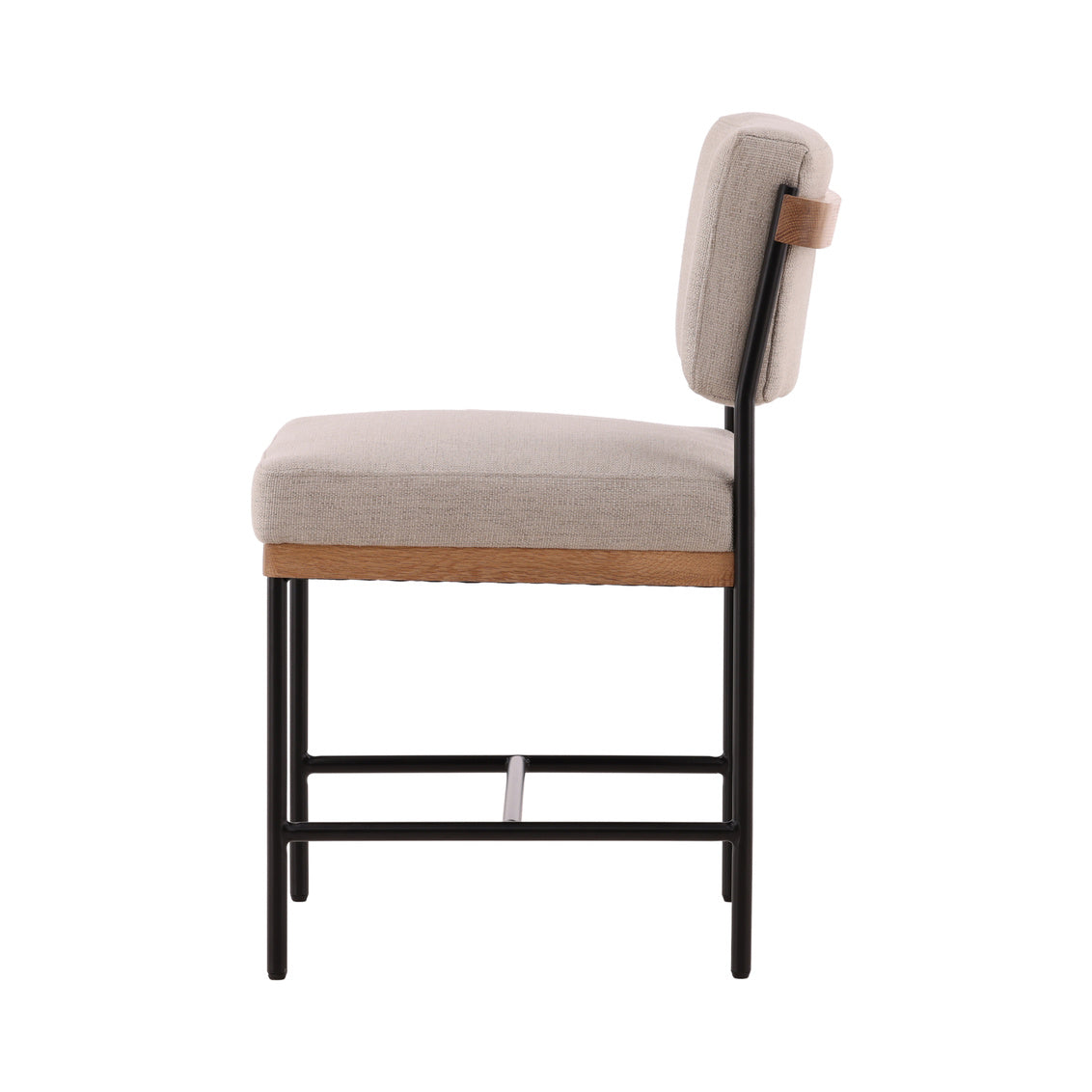 Cream Performance Fabric Side Chair