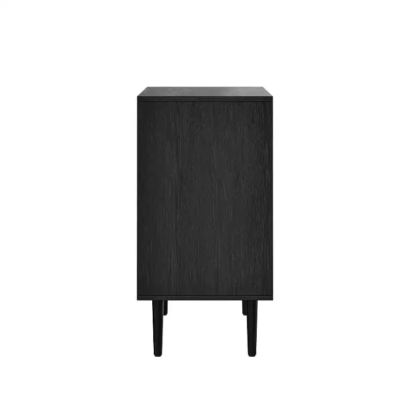 32" Tall 2-Door Accent Cabinet with 2 Adjustable Shelves