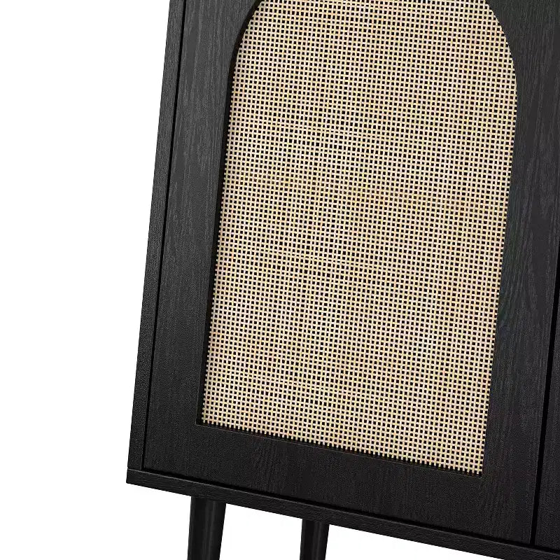 32" Tall 2-Door Accent Cabinet with 2 Adjustable Shelves
